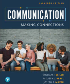 Communication: Making Connections 11th Edition - Original PDF