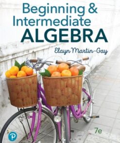 Beginning & Intermediate Algebra 7th Edition - Original PDF