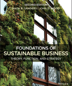 Foundations of Sustainable Business: Theory, Function, and Strategy 2nd Edition - Original PDF