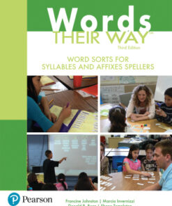Words Their Way, Word Sorts for Syllables and Affixes Spellers 3rd Edition - Original PDF