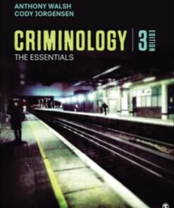 Criminology: The Essentials 3rd edition - Original PDF