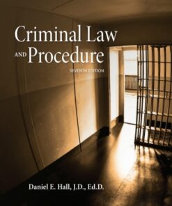 Criminal Law and Procedure 7th Edition - Original PDF