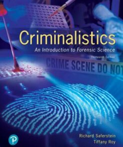 Criminalistics: An Introduction to Forensic Science 13th Edition - Original PDF