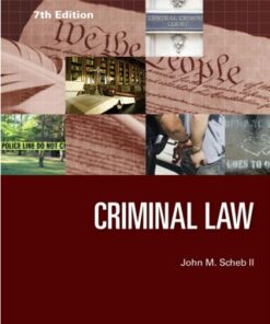 Criminal Law 7th Edition - Original PDF