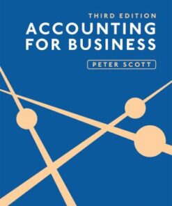 Accounting for Business 3rd Edition - Original PDF