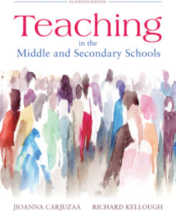 Teaching in the Middle and Secondary Schools 11th Edition - Original PDF