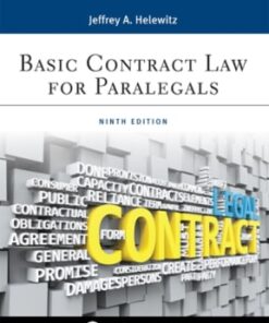 Basic Contract Law for Paralegals 9th edition - Original PDF