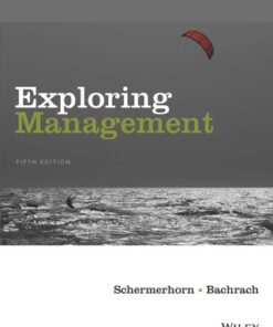 Exploring Management 5th Edition - Original PDF