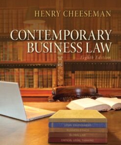 Contemporary Business Law 8th Edition - Original PDF