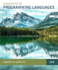 Concepts of Programming Languages 12th Edition - Original PDF