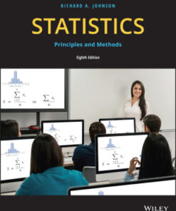 Statistics: Principles and Methods 8th Edition - Original PDF