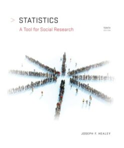Statistics: A Tool for Social Research 10th Edition - Original PDF