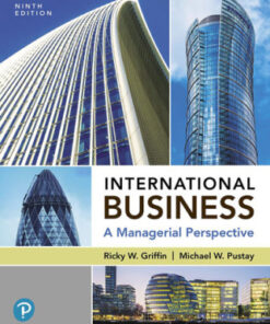International Business: A Managerial Perspective 9th Edition - Original PDF