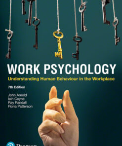 Work Psychology 7th Edition - Original PDF