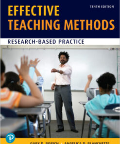 Effective Teaching Methods Research-Based Practice 10th Edition - Original PDF