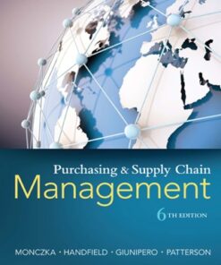 Purchasing and Supply Chain Management 6th Edition - Original PDF