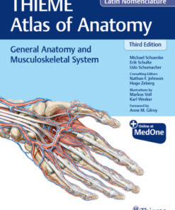 General Anatomy and Musculoskeletal System (THIEME Atlas of Anatomy), Latin Nomenclature 3rd Edition - Original PDF