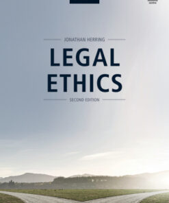 Legal Ethics 2nd Edition - Original PDF