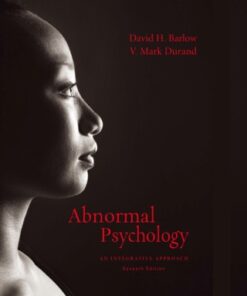 Abnormal Psychology: An Integrative Approach 7th Edition - Original PDF