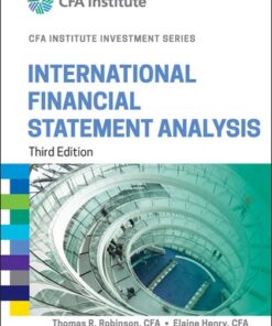 International Financial Statement Analysis 3rd Edition - Original PDF