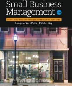 Small Business Management 18th Edition - Original PDF