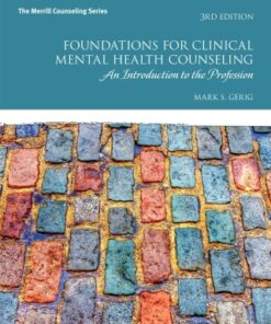Foundations for Clinical Mental Health Counseling: An Introduction to the Profession 3rd Edition - Original PDF