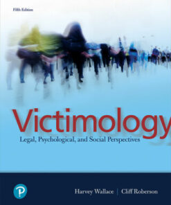 Victimology: Legal, Psychological, and Social Perspectives 5th Edition - Original PDF