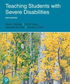 Teaching Students with Severe Disabilities 6th Edition - Original PDF