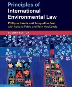 Principles of International Environmental Law 4th Edition - Original PDF
