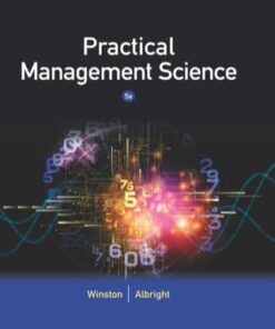 Practical Management Science 5th Edition - Original PDF