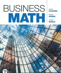 Business Math 12th Edition - Original PDF
