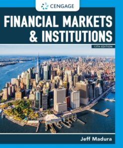 Financial Markets & Institutions 13th Edition - Original PDF