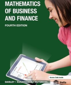 Mathematics of Business and Finance 4th Edition - Original PDF