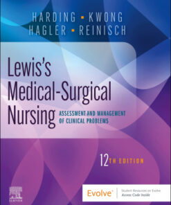 Lewis's Medical-Surgical Nursing: Assessment and Management of Clinical Problems, Single Volume 12th Edition - Original PDF