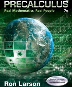 Precalculus: Real Mathematics, Real People 7th Edition - Original PDF
