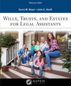 Wills, Trusts, and Estates for Legal Assistants 6th Edition - Original PDF
