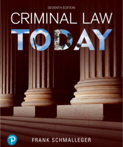 Criminal Law Today 7th Edition - Original PDF