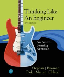 Thinking Like an Engineer 5e 5th Edition - Original PDF