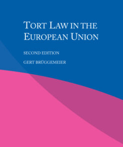 Tort Law in the European Union 2nd Edition - Original PDF
