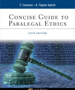 Concise Guide to Paralegal Ethics 5th Edition - Original PDF