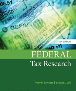 Federal Tax Research 11th Edition - Original PDF