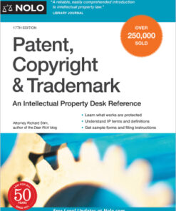 Patent, Copyright & Trademark: An Intellectual Property Desk Reference 17th Edition - Original PDF