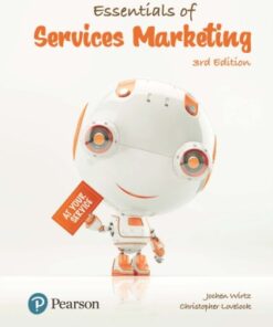 Essentials of Services Marketing, Global Edition 3rd Edition - Original PDF