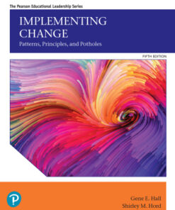 Implementing Change: Patterns, Principles, and Potholes 5th Edition - Original PDF