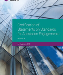 Codification of Statements on Standards for Attestation Engagements, January 2018 2nd Edition - Original PDF