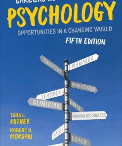 Careers in Psychology, Opportunities in a Changing World 5th Edition - Original PDF