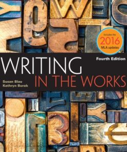 Writing in the Works with APA 7e Updates 4th Edition - Original PDF