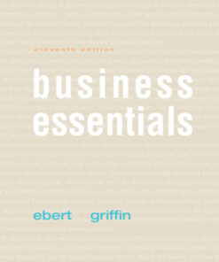 Business Essentials 11th Edition - Original PDF