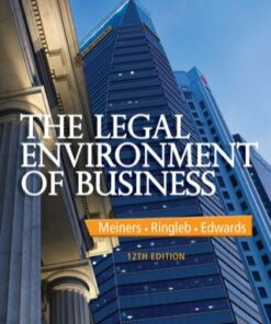 The Legal Environment of Business 12th Edition - Original PDF