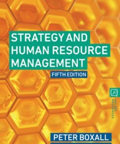 Strategy and Human Resource Management 5th Edition - Original PDF